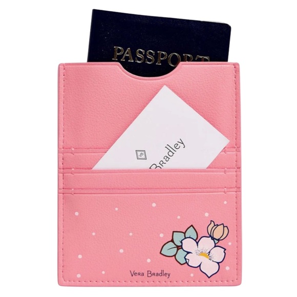 Disney Vera Bradley Passport Wallet with Clip - Picture 2 of 4